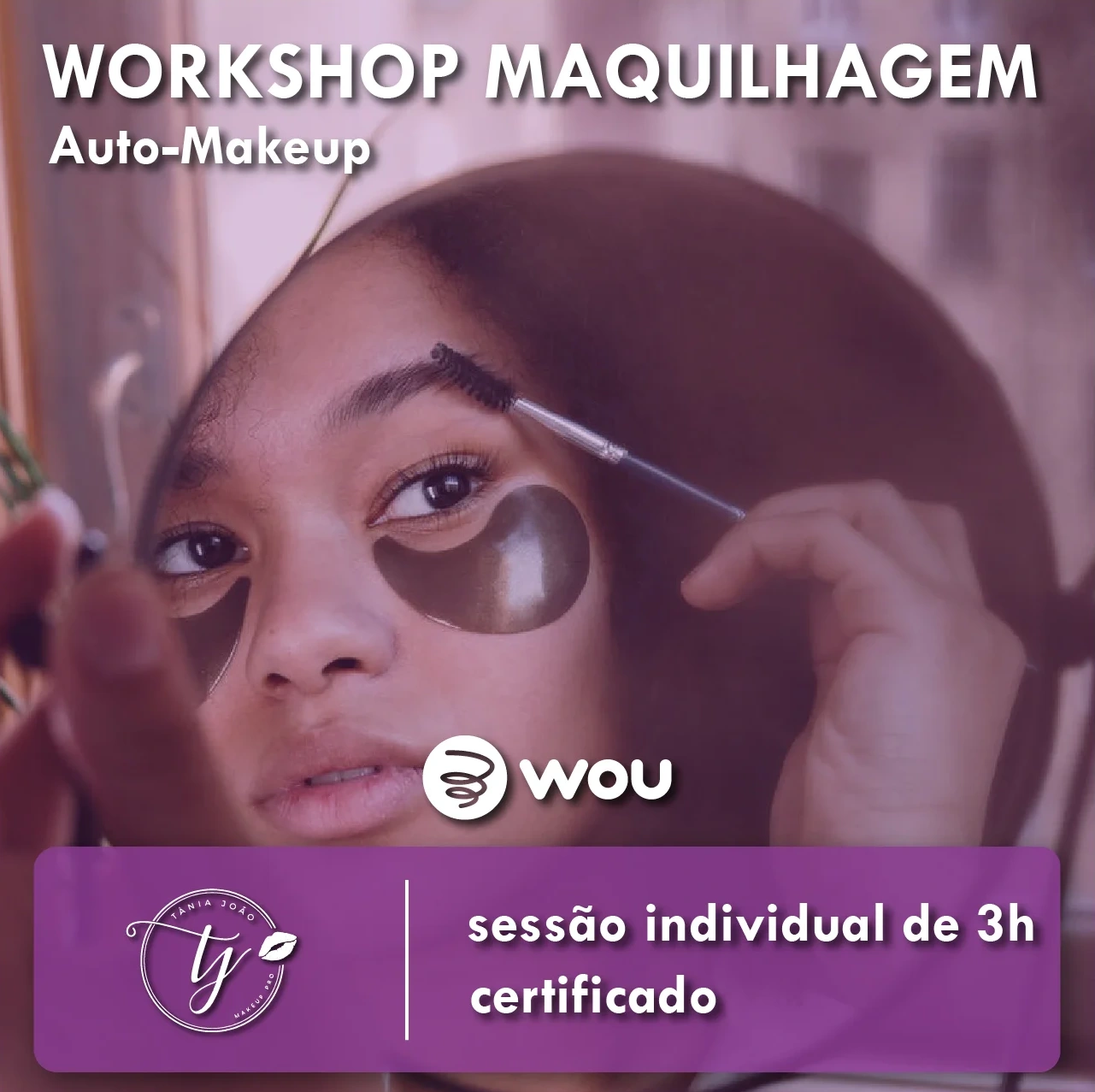 Workshop de Auto Makeup em Coimbra