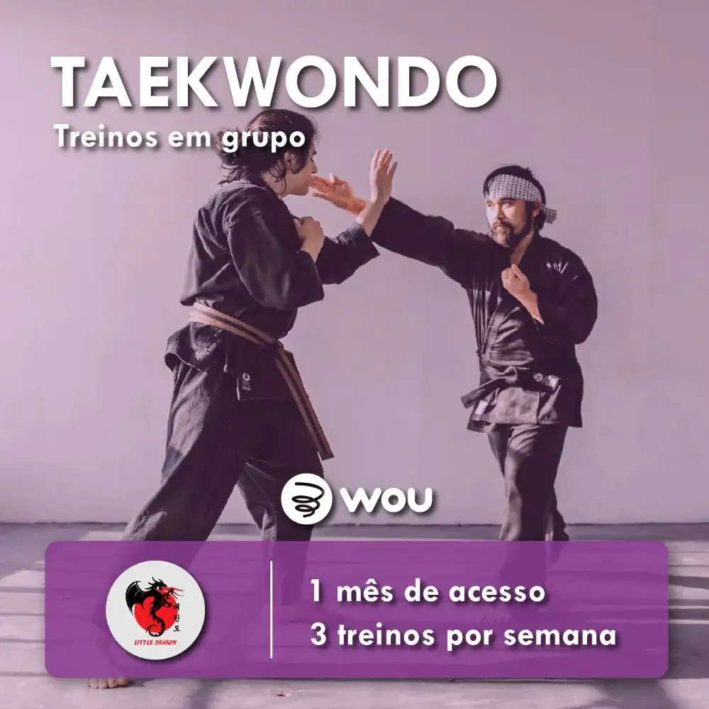 Treinos de Taekwondo no Porto