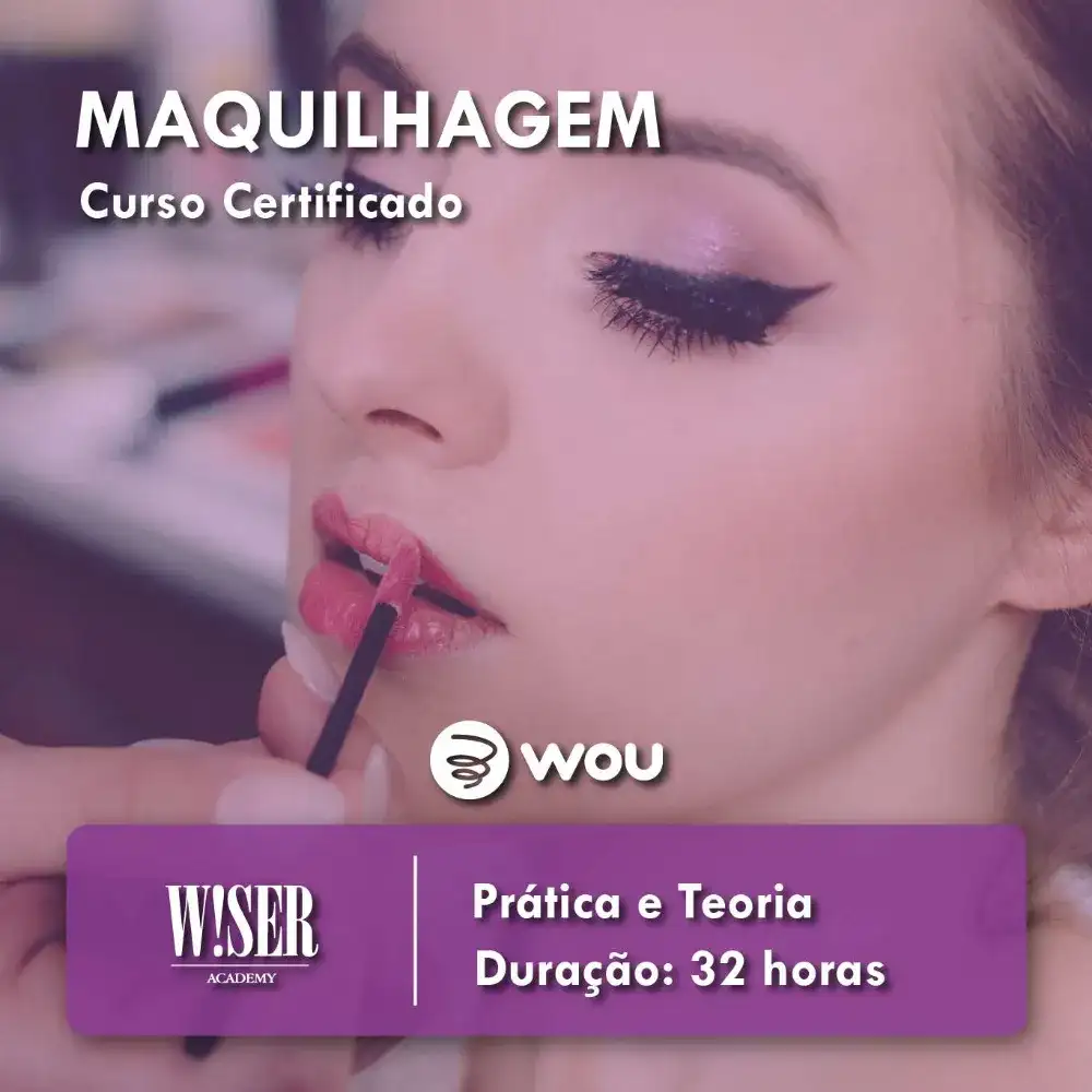 Curso de Maquilhagem Profissional em Coimbra