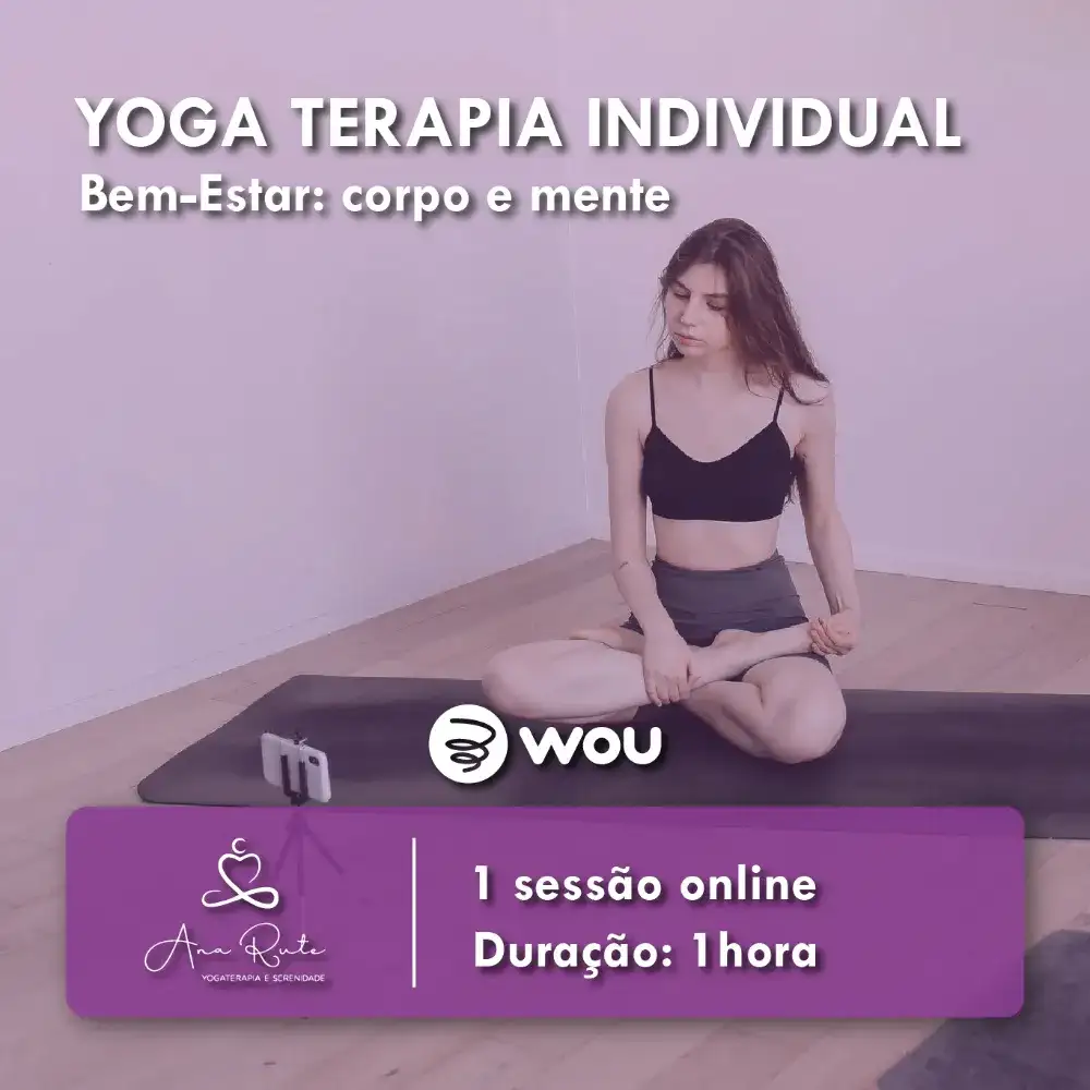 Aulas de Yoga Terapia Individual e Online
