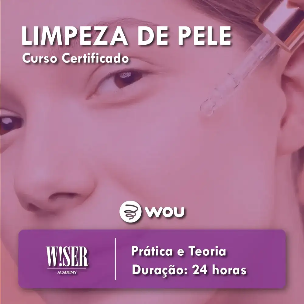 Curso de Limpeza de Pele em Coimbra
