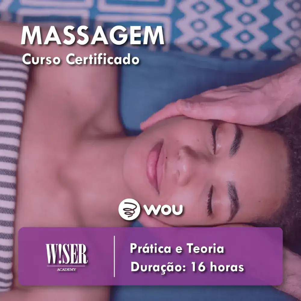 Curso Massagem de Relaxamento em Coimbra