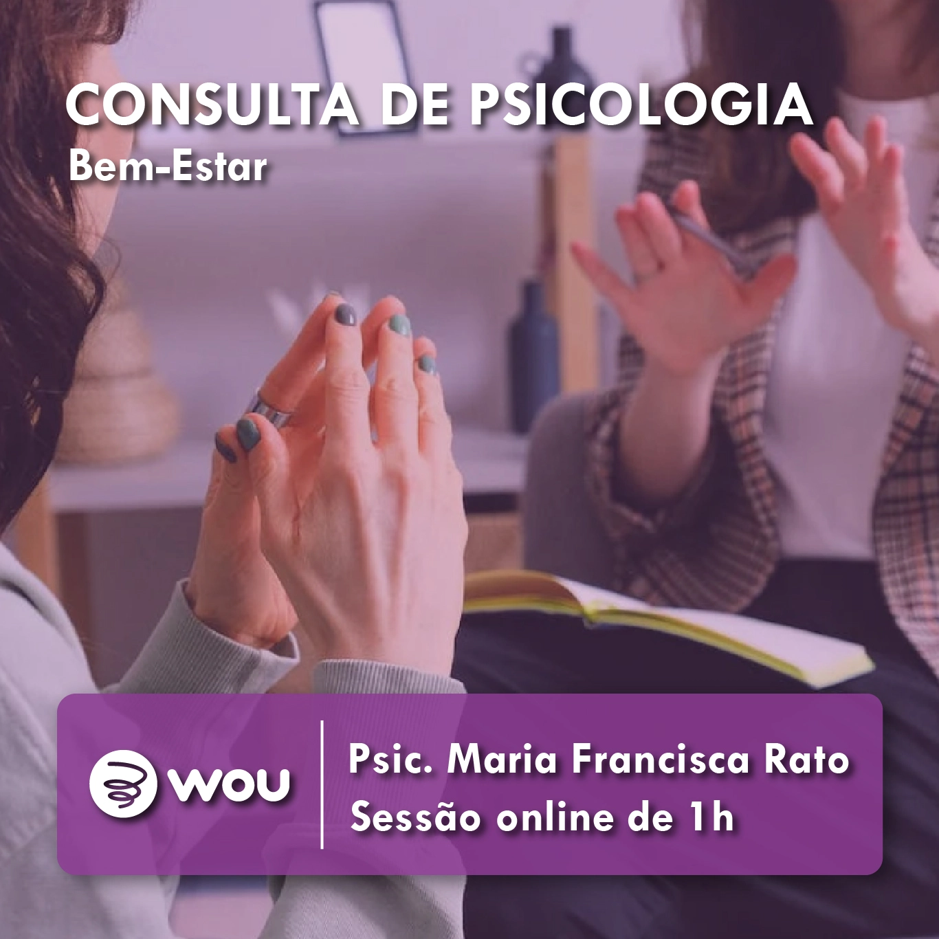 Consultas de Psicologia para Mulheres Online