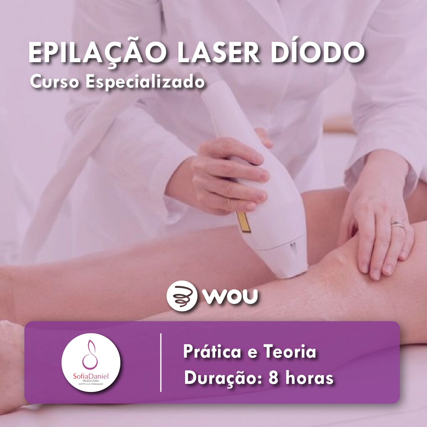 Curso Epilacao Laser Diodo no Seixal