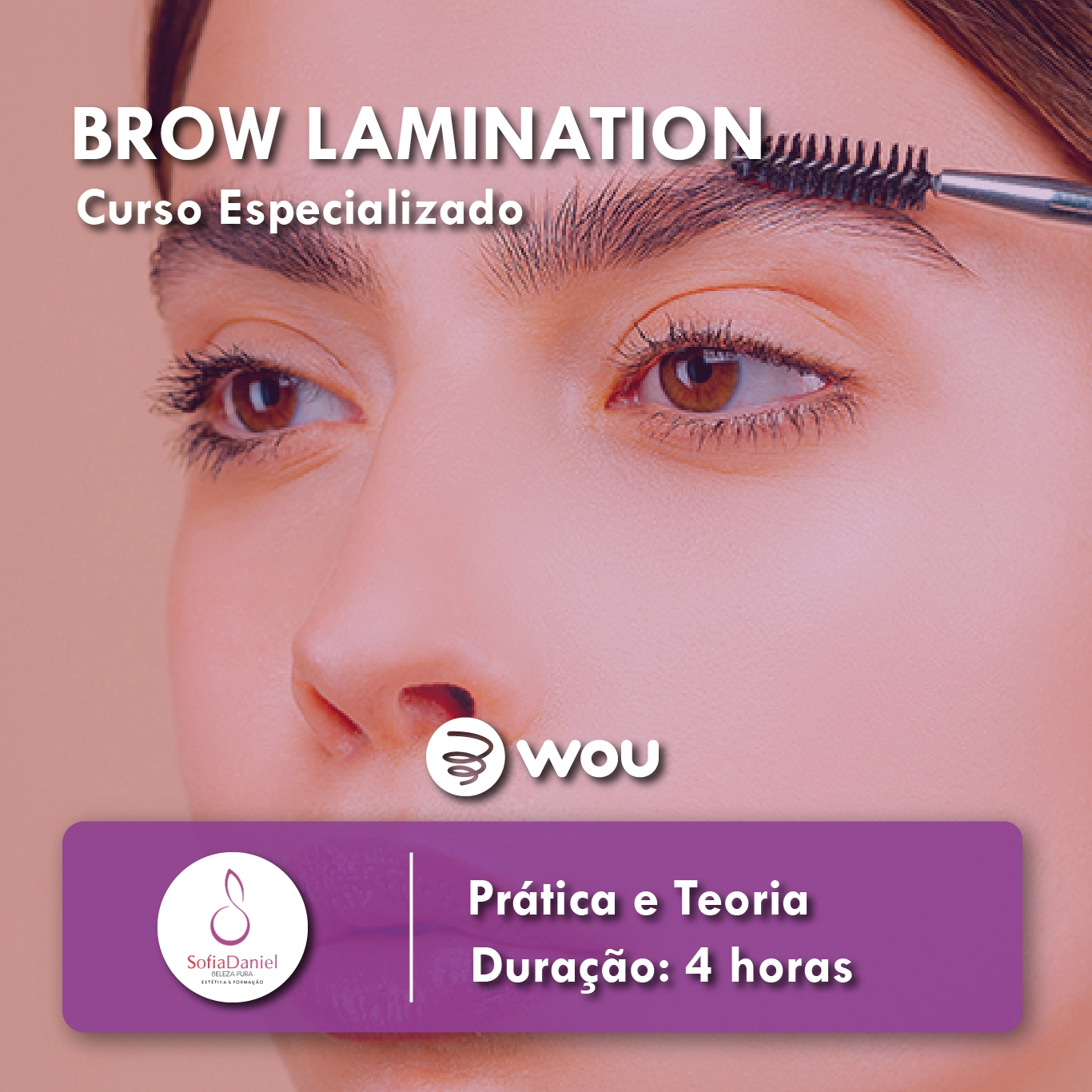 Curso de Brow Lamination no Seixal