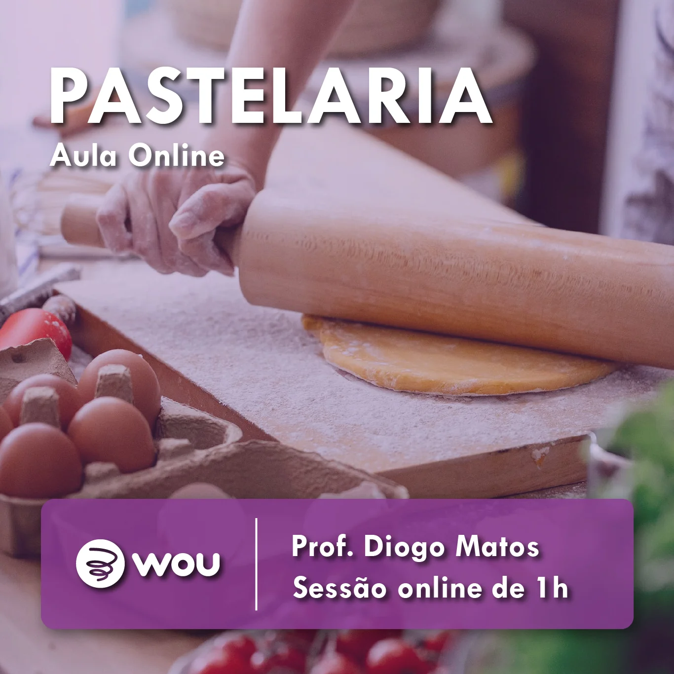 Aula de Pastelaria Online