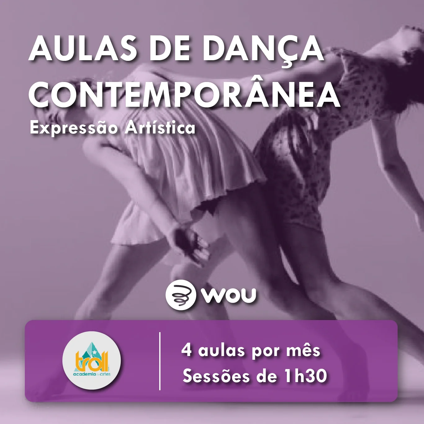 Aulas de Dança Contemporânea na Murtosa