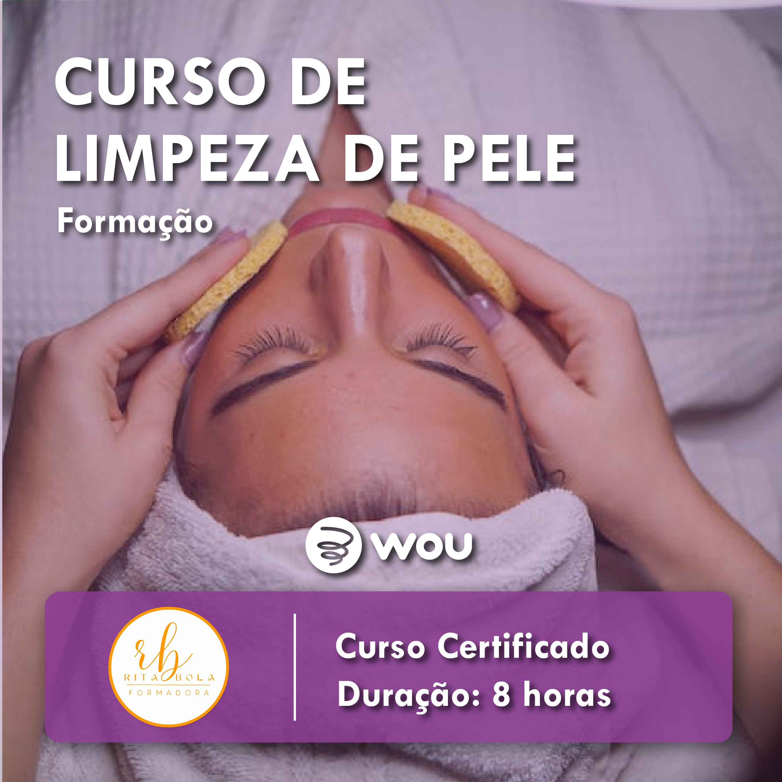 Curso de Limpeza de Pele em Águeda