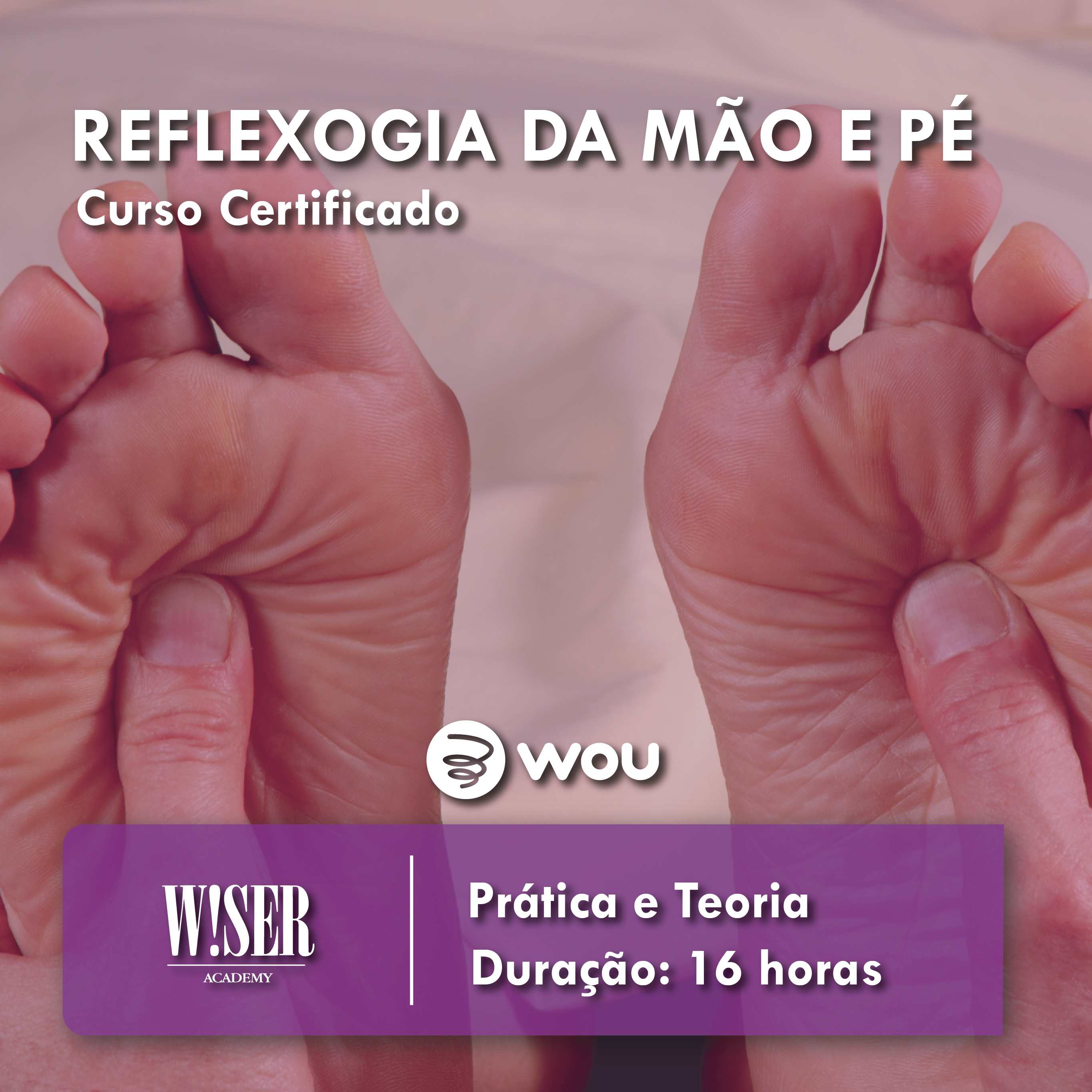 Curso de Reflexologia da Mão e Pé em Coimbra
