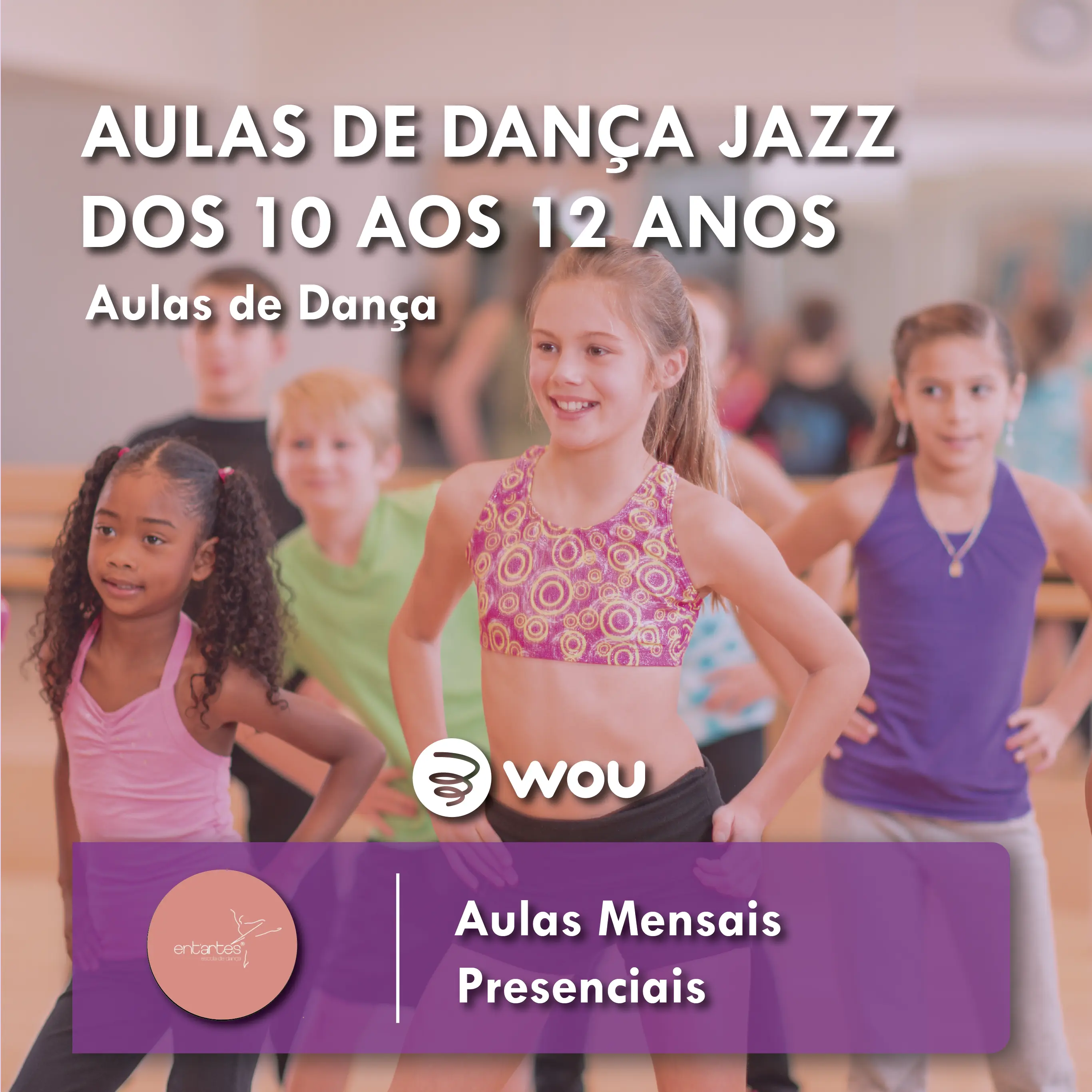 Jazz Dance 10-12 years old in Braga
