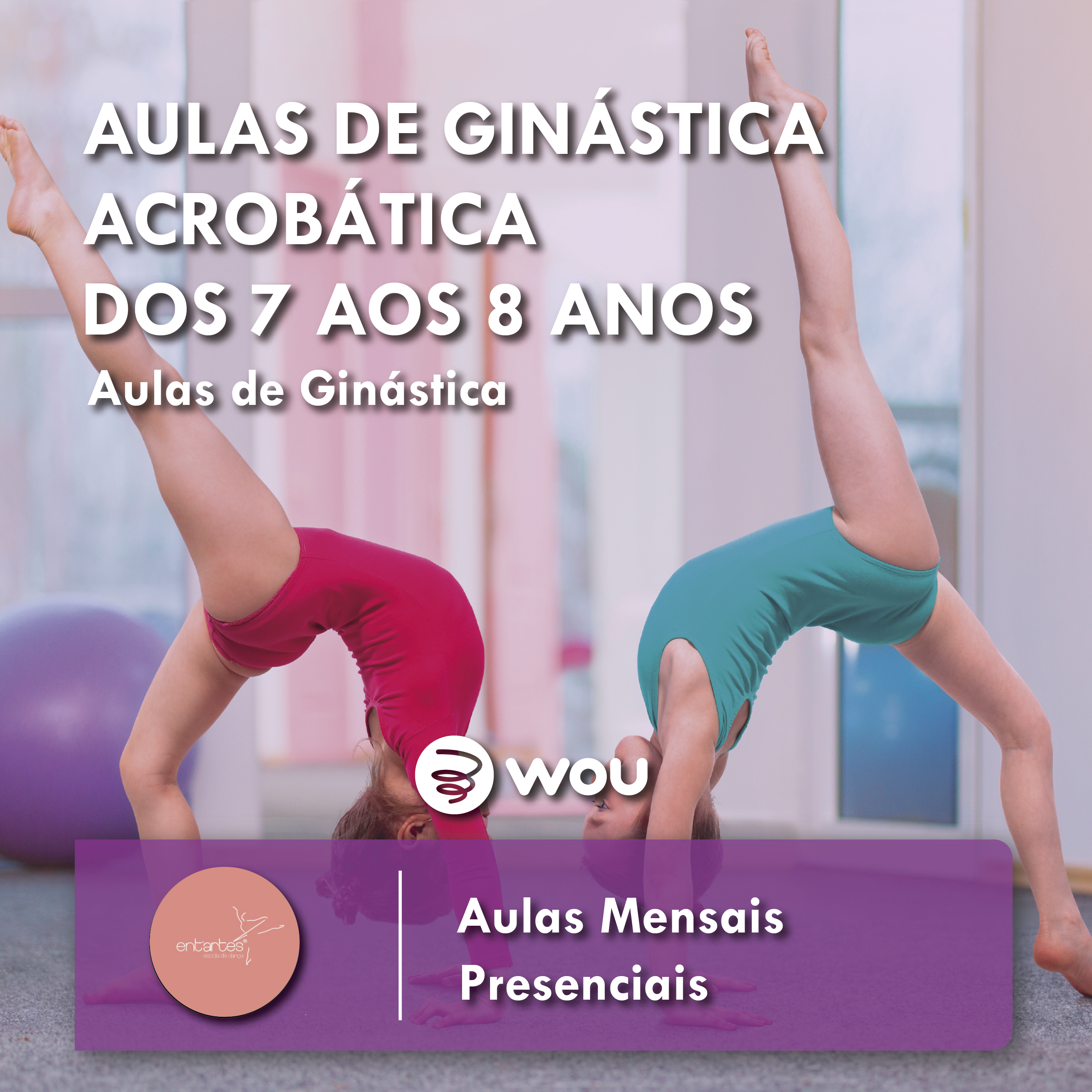 Acrobatic Gymnastics 7-8 years old in Braga