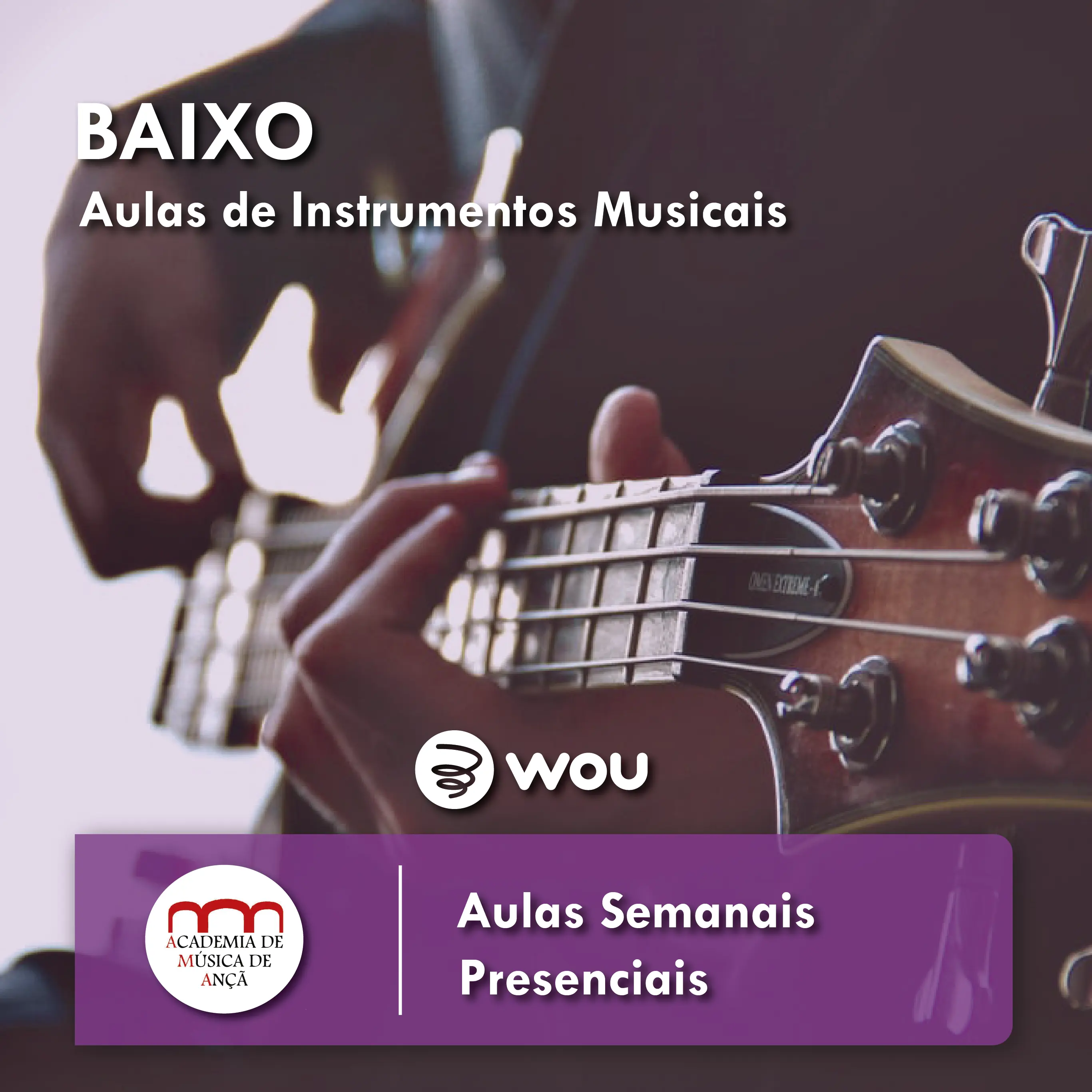 Bass Lessons in Ançã (Cantanhede)