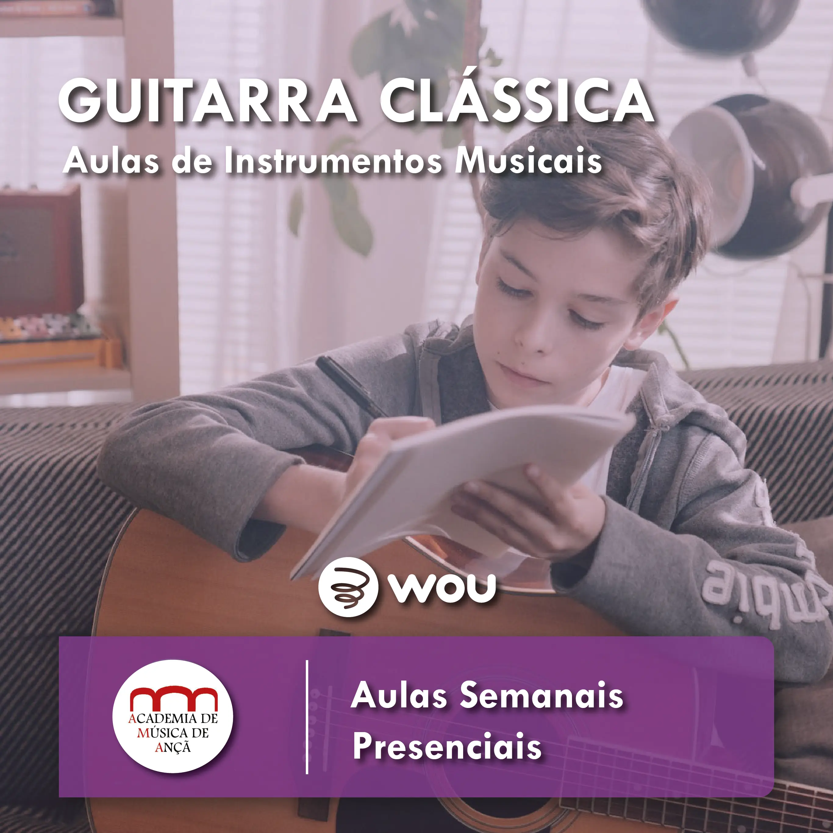 Classical Guitar Classes in Ançã (Cantanhede)