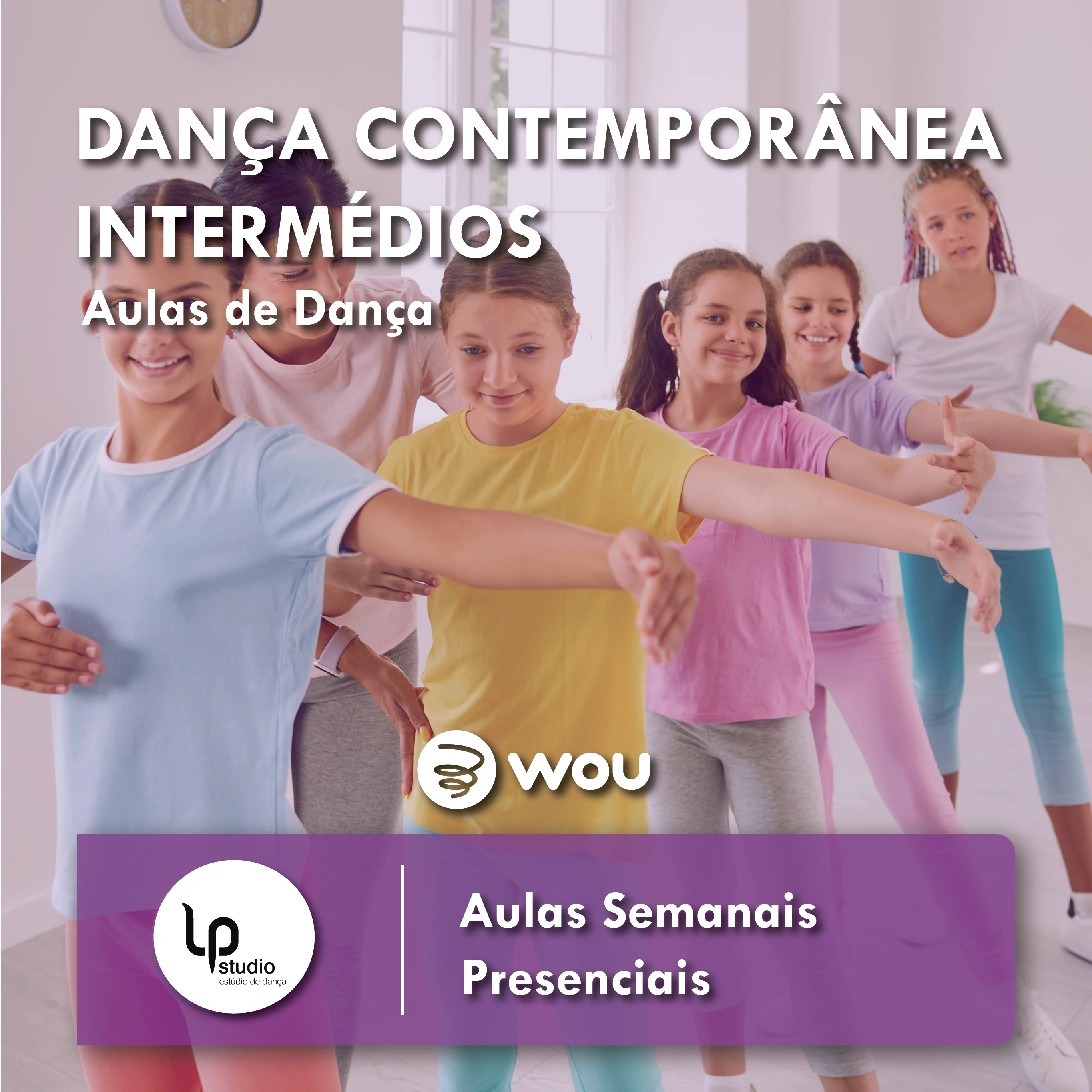 Dança Contemporânea Intermédios em Aveiro