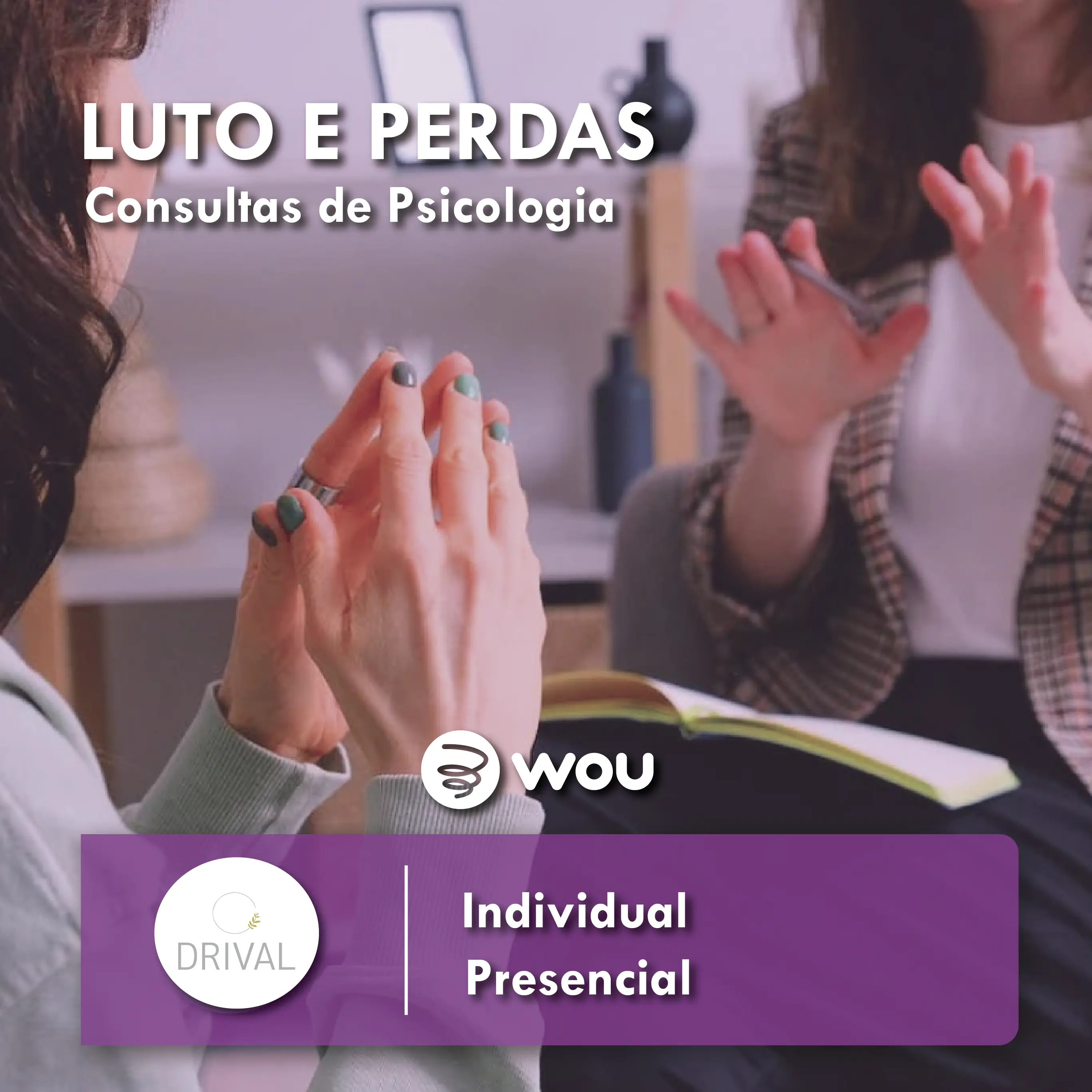 Consultas de Psicologia de Luto e Perdas em Vila Nova de Gaia	