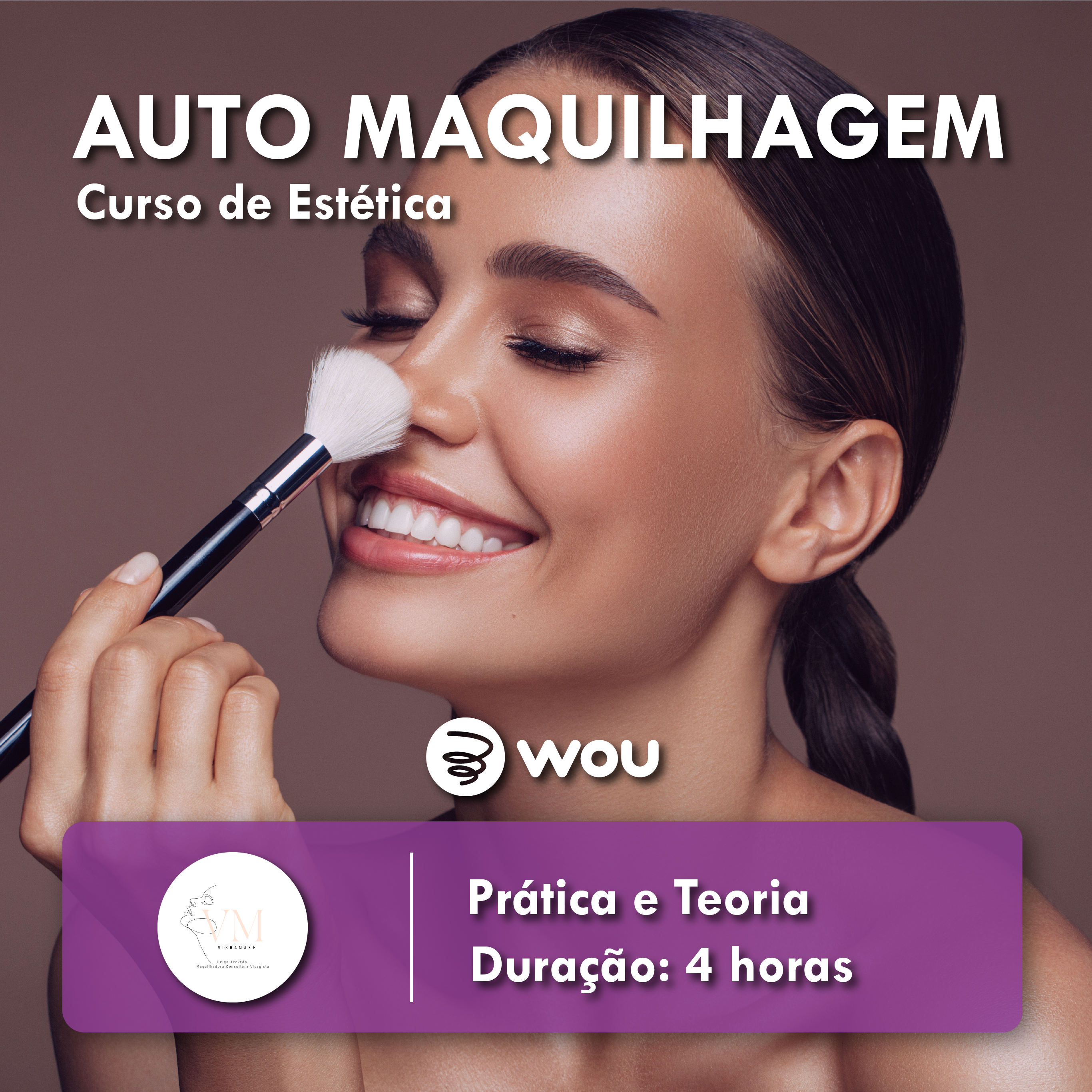 Curso de Auto Maquilhagem em Aveiro