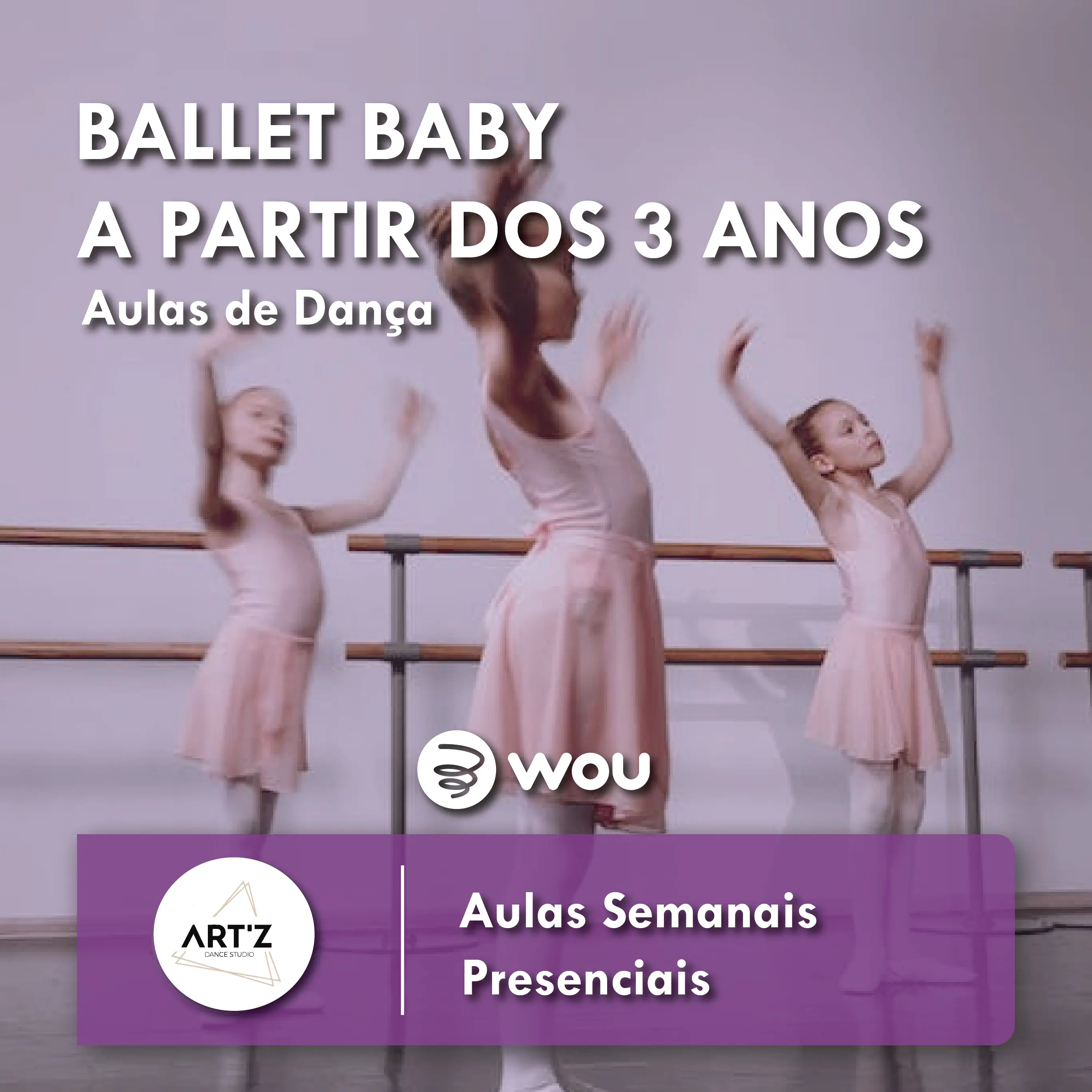Aulas de Ballet Baby em Vagos