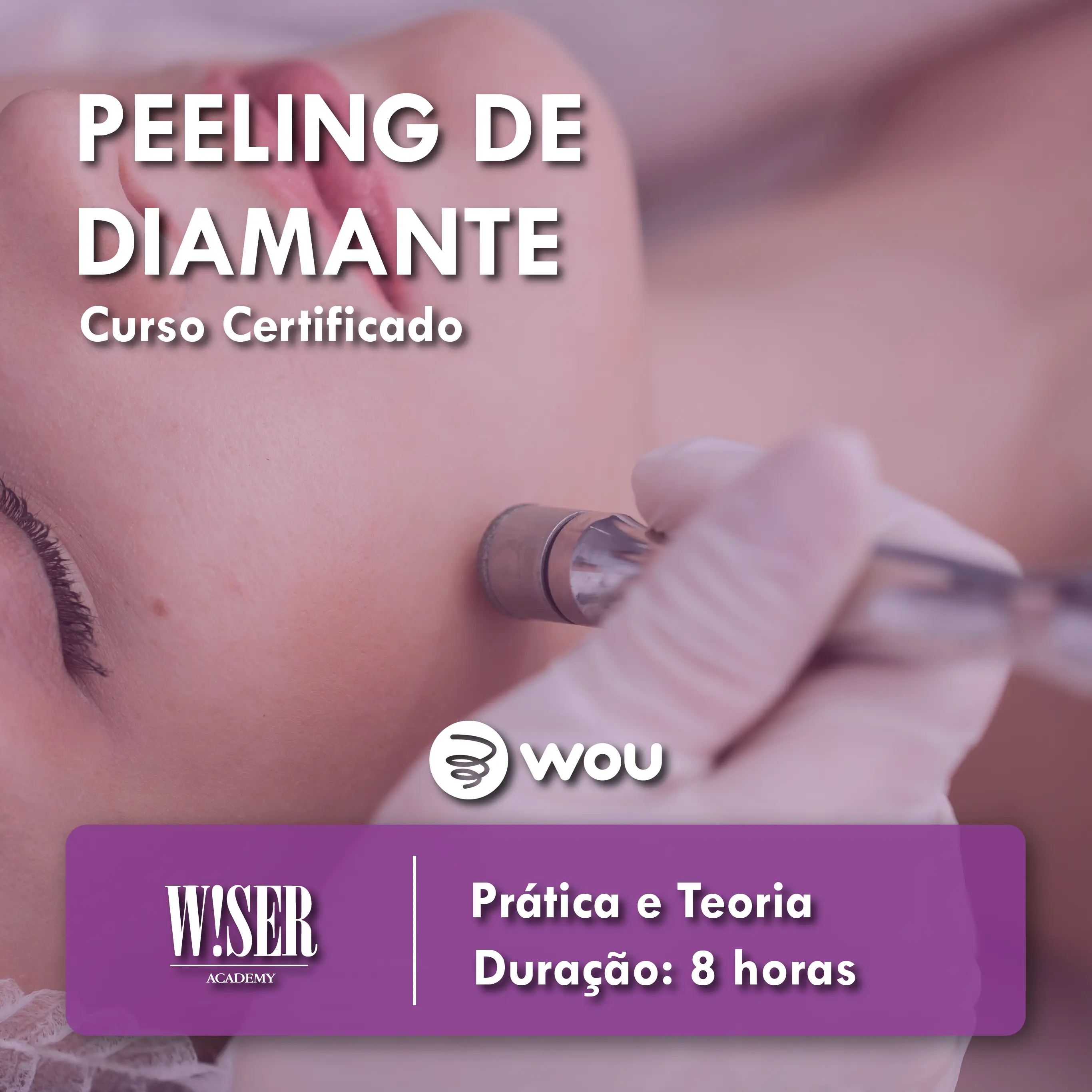 Curso de Peeling de Diamante em Coimbra