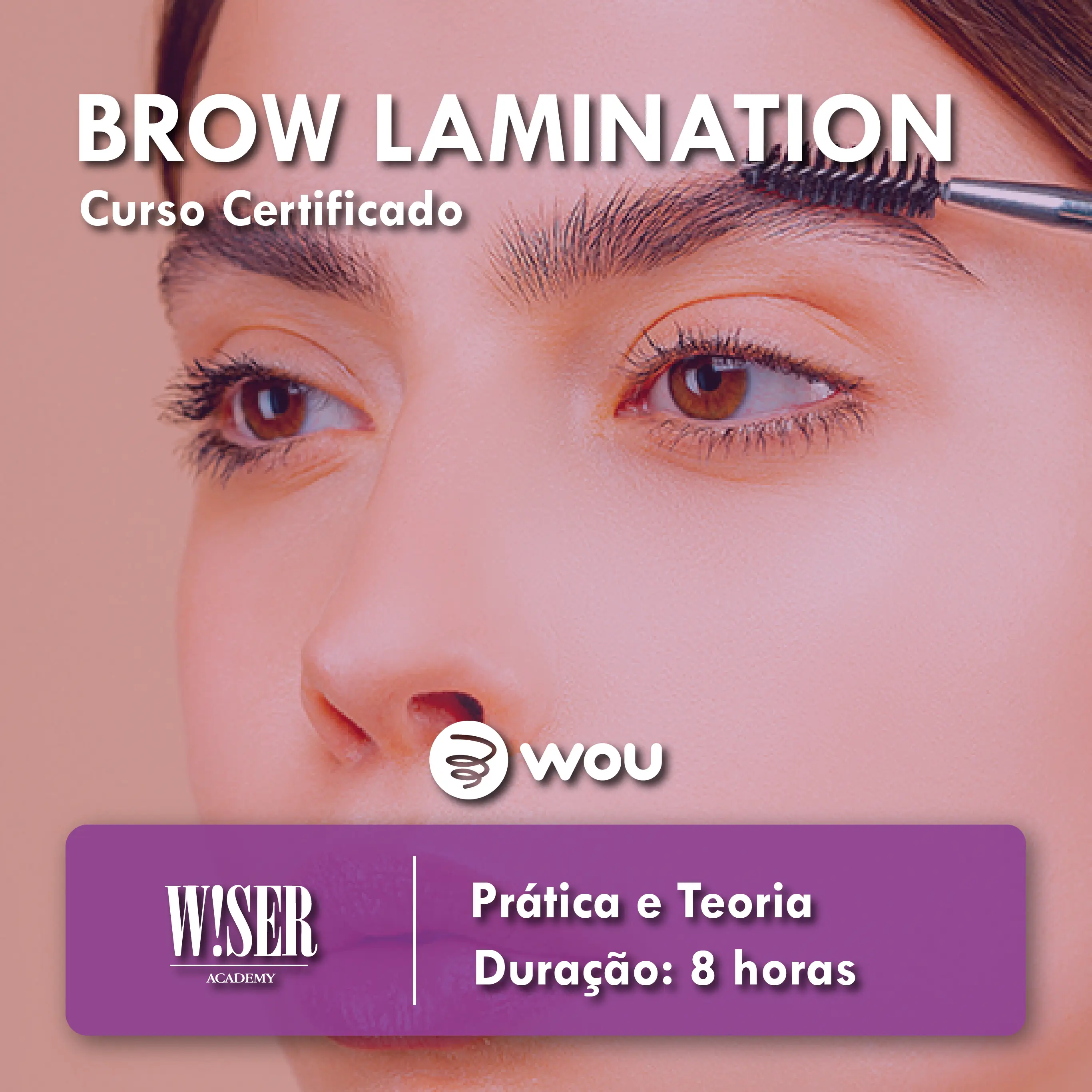 Curso de Brow Lamination em Coimbra 