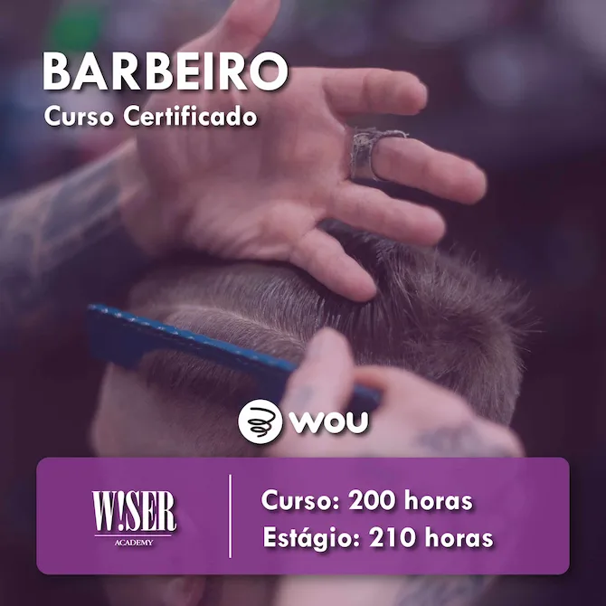 Curso de Barbeiro em Coimbra