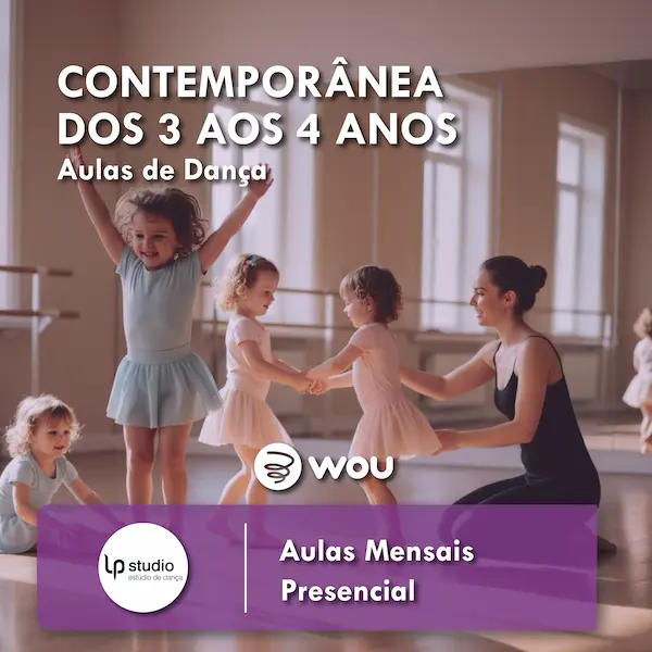 Dança Contemporânea 3-4 anos em Aveiro