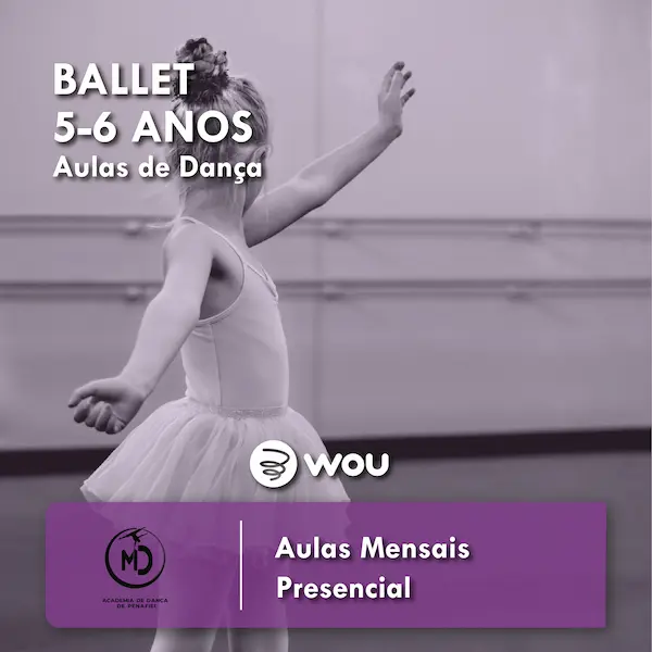Ballet 5-6 anos em Penafiel