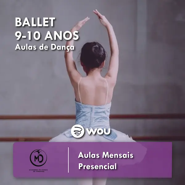 Ballet 9-10 anos em Penafiel