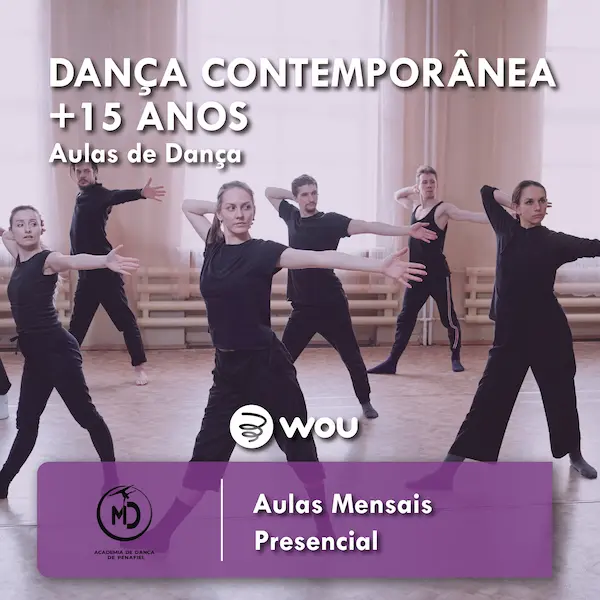 Dança Contemporânea +15 anos em Penafiel
