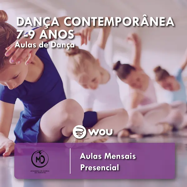 Dança Contemporânea 7-9 anos em Penafiel	