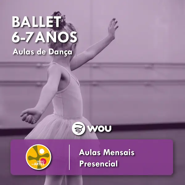 Ballet 6-7 anos em Santa Maria da Feira