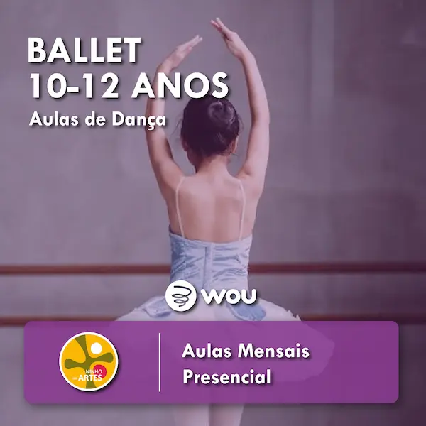 Ballet 10-12 anos em Santa Maria da Feira