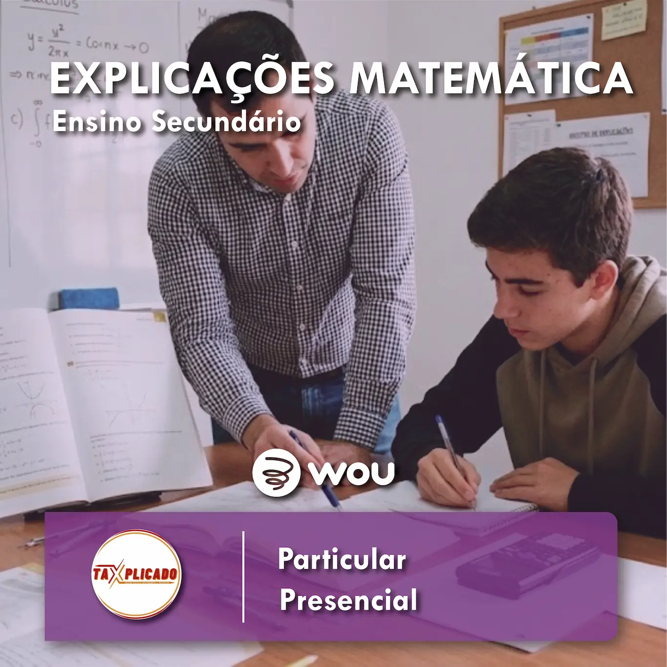 Explicações Individuais de Matemática para Ensino Secundário em Massarelos (Porto)