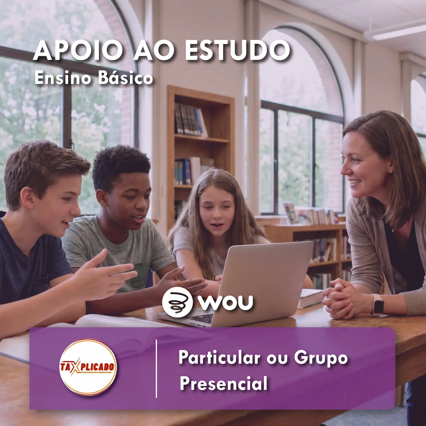 Apoio ao Estudo 1.º e 2.º Ciclo do Ensino Básico em Massarelos (Porto)