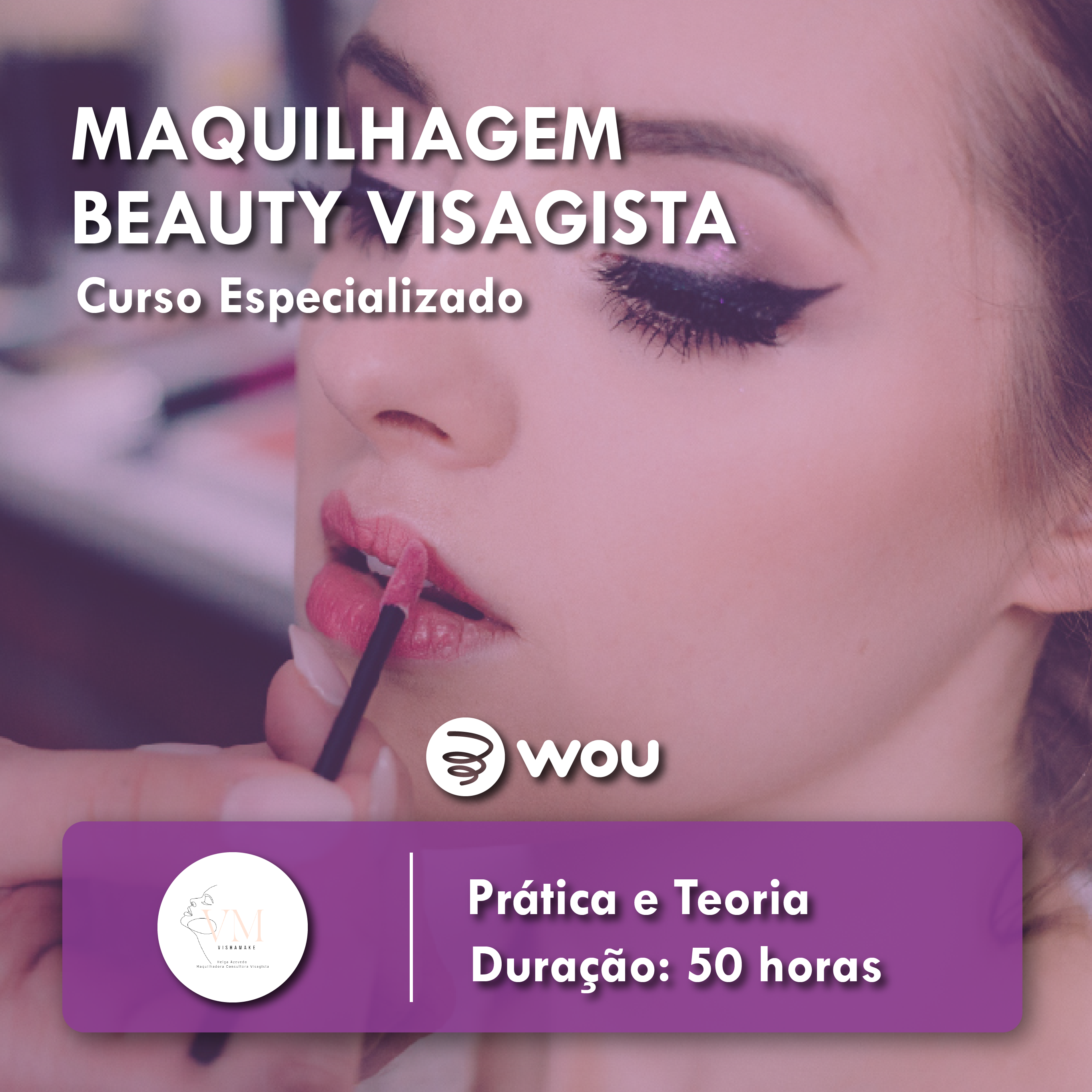 Curso de Maquilhagem Visagista em Aveiro