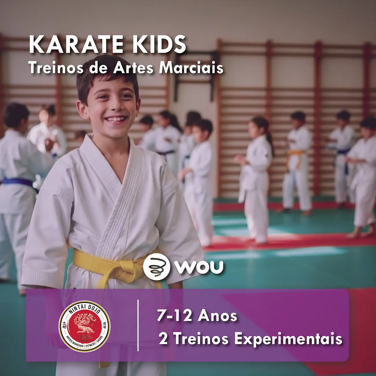 Karate Kids em São Martinho do Bispo (Coimbra)