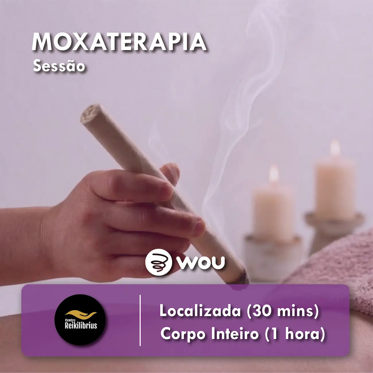 Moxaterapia em Aveiro