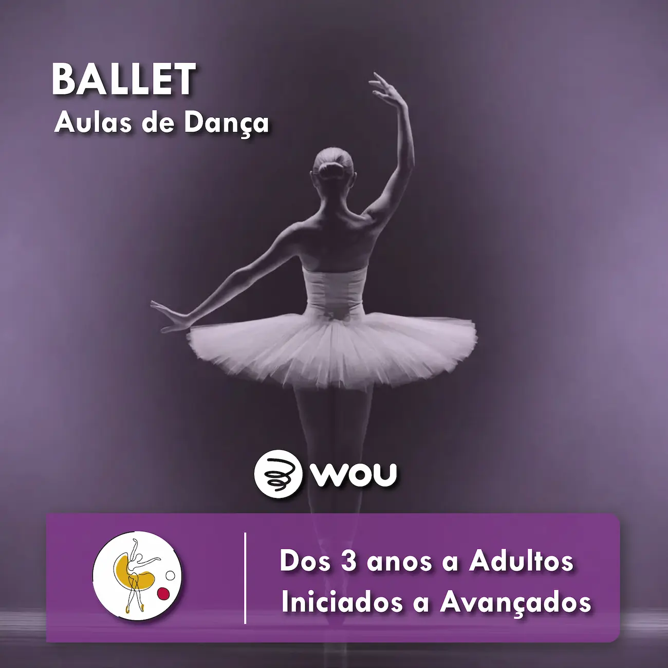 Aulas de Ballet em Santa Maria da Feira