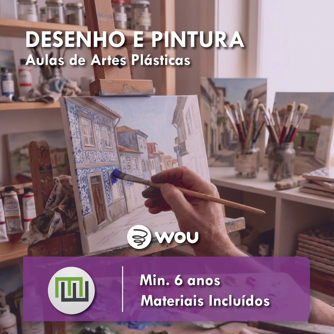Drawing and Painting Lessons in Abrantes