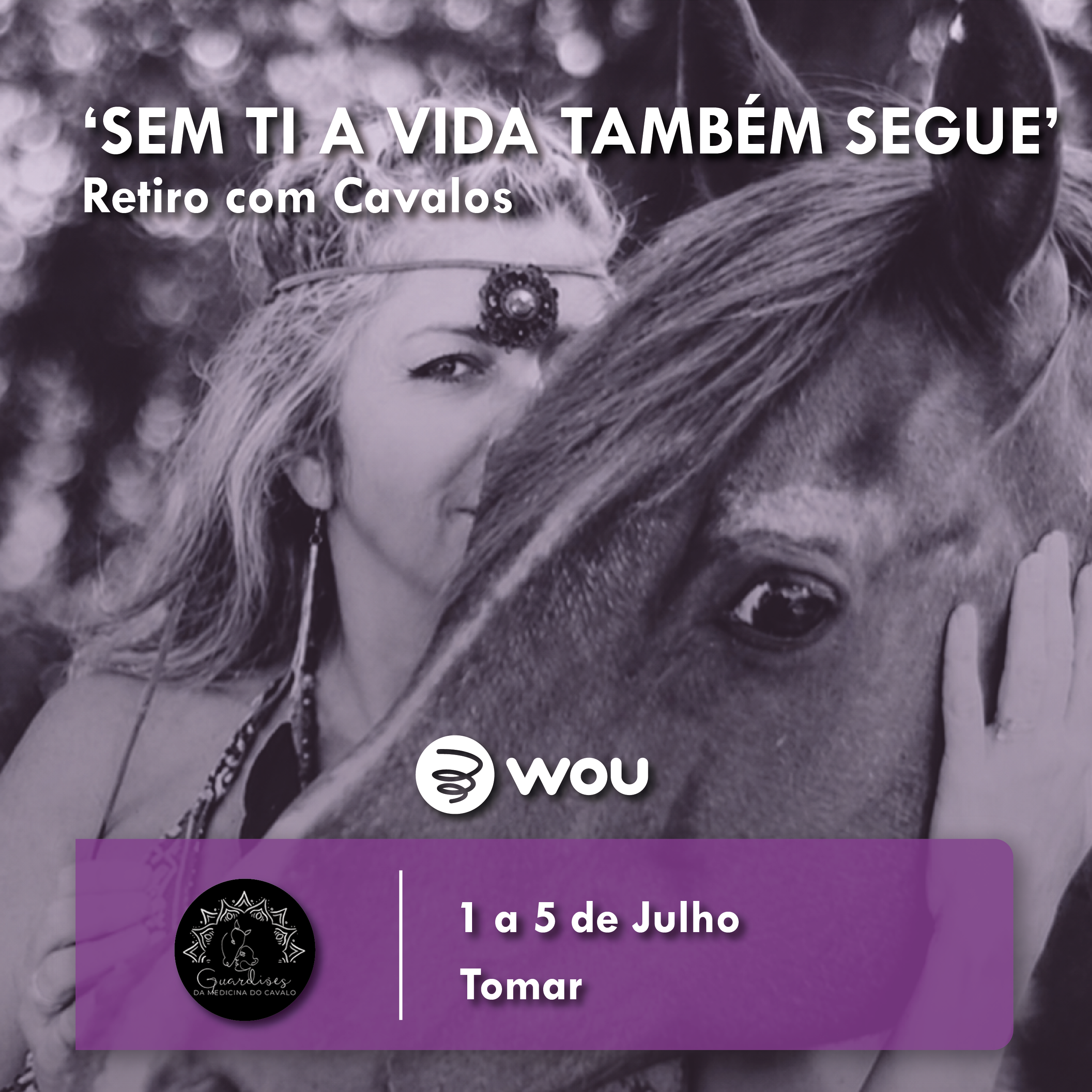 Healing and Reconnection Retreat with Horses in Tomar
