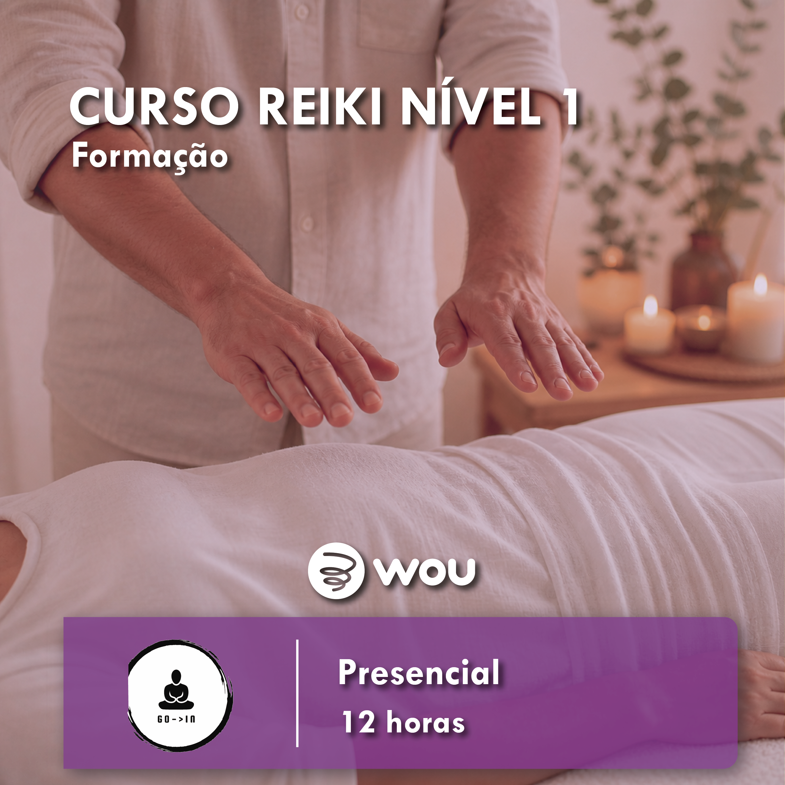 Level 1 Reiki Course in Gondomar