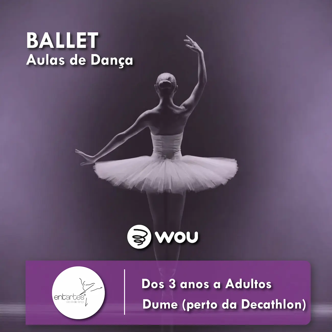 Aulas de Ballet em Braga