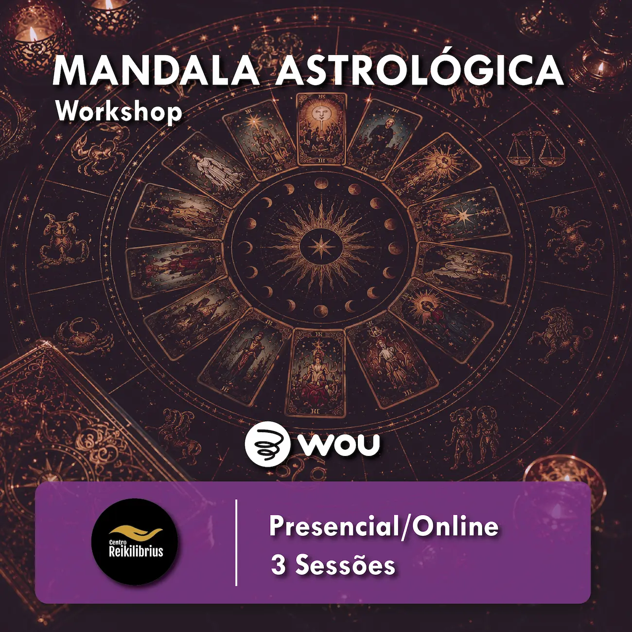 Workshop Mandala Astrológica em Aveiro