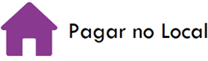 pagar no local Logo